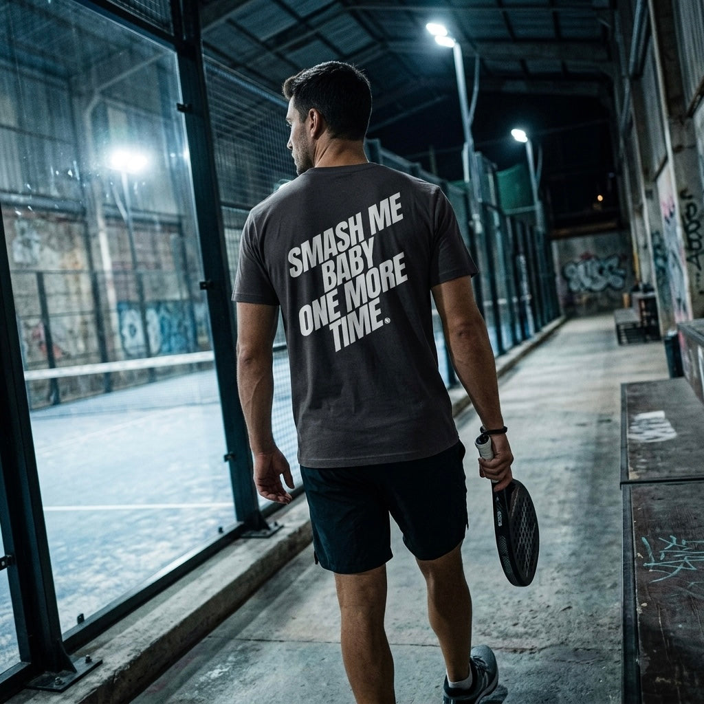 Smash Me Baby Organic Padel Tee | LobStory