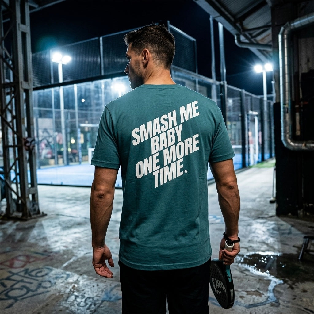 Smash Me Baby Organic Padel Tee | LobStory