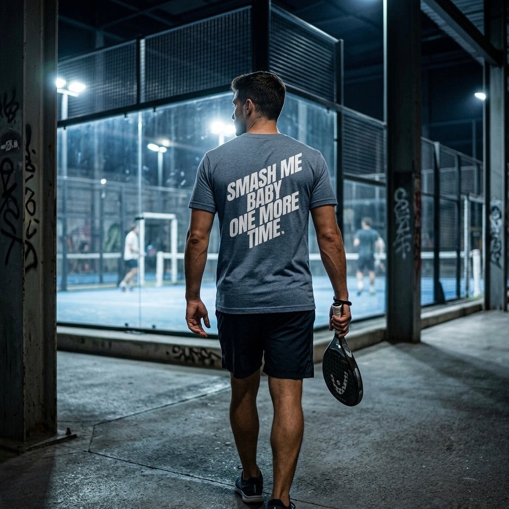 Smash Me Baby Organic Padel Tee | LobStory