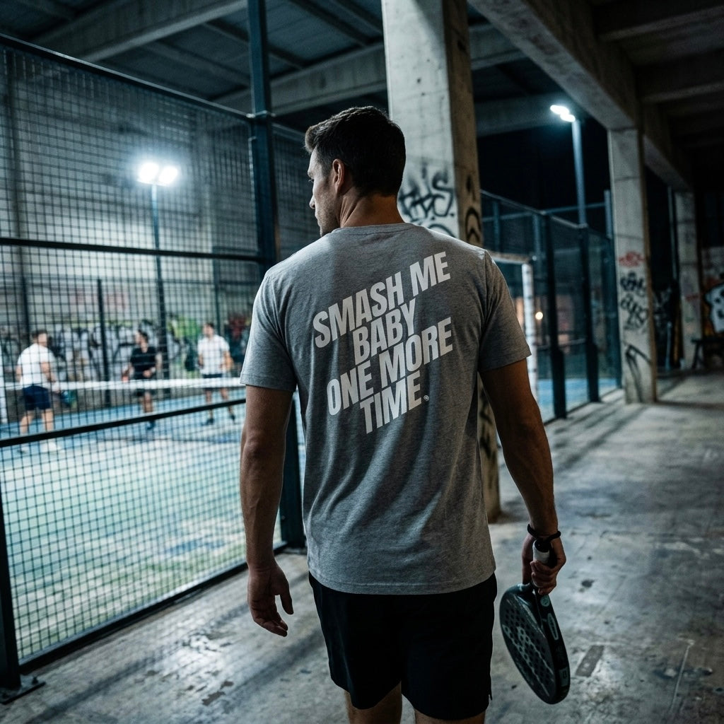 Smash Me Baby Organic Padel Tee | LobStory