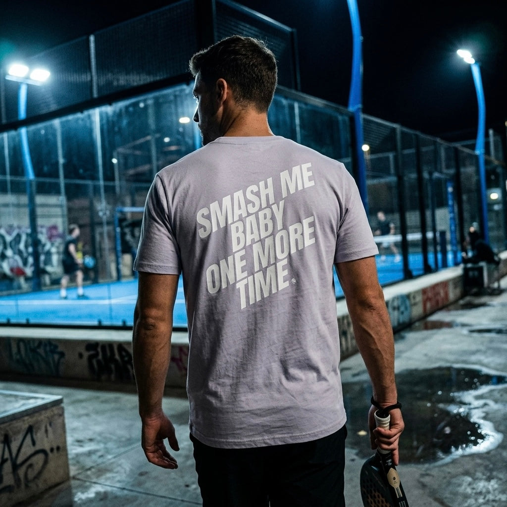 Smash Me Baby Organic Padel Tee | LobStory