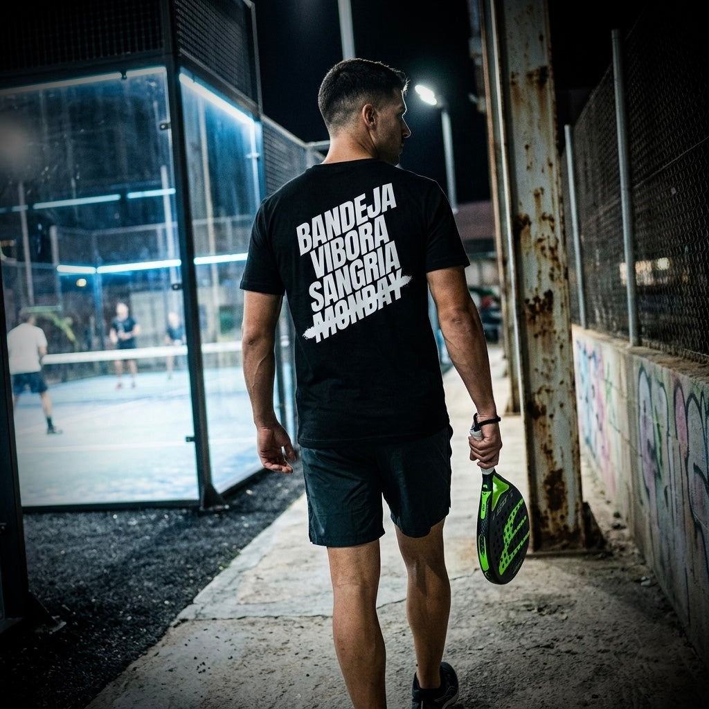 Bandeja Vibora Sangria Monday Padel Tee | LobStory