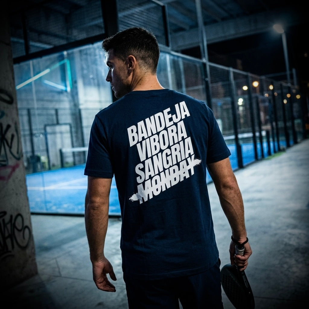 Bandeja Vibora Sangria Monday Padel Tee | LobStory