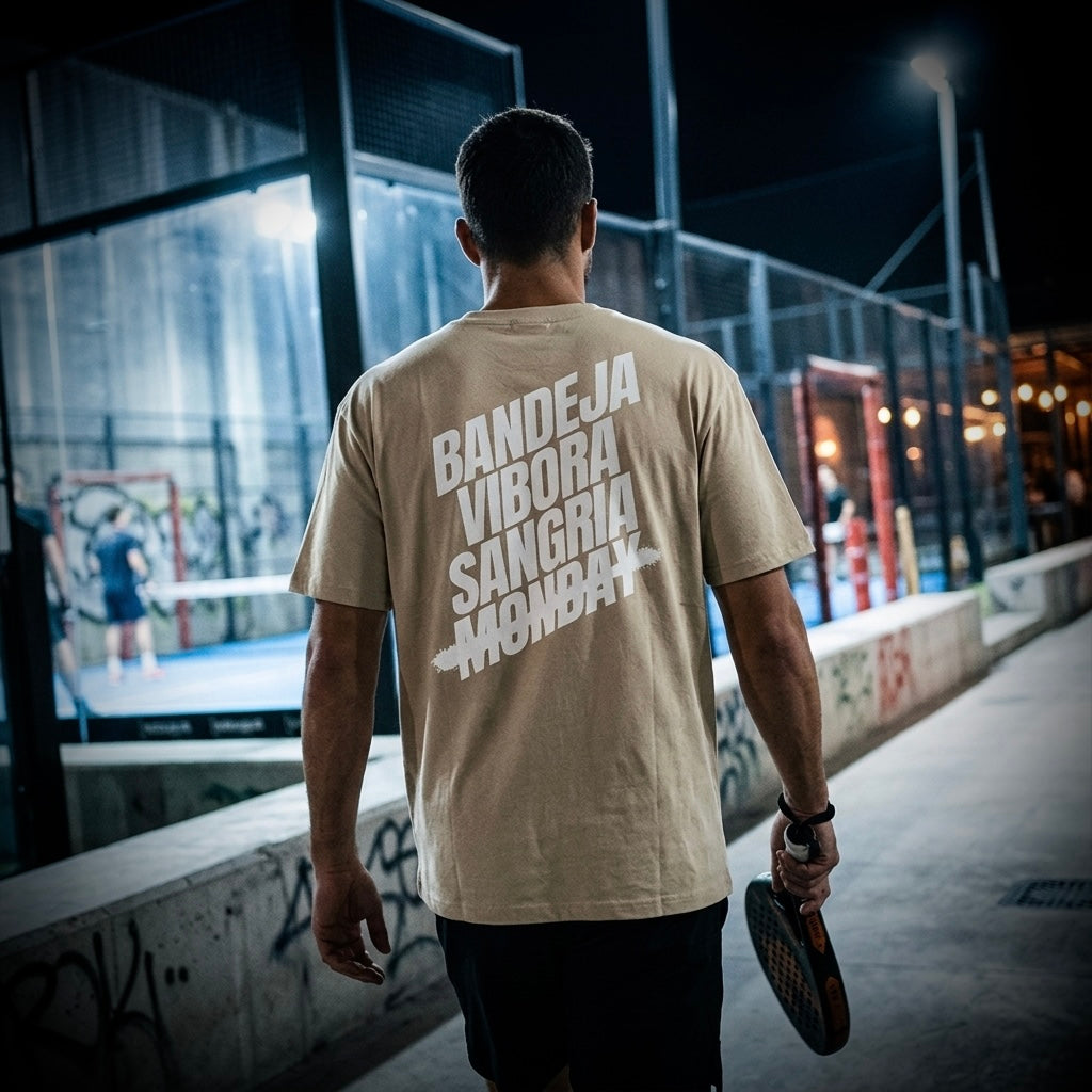 Bandeja Vibora Sangria Monday Padel Tee | LobStory