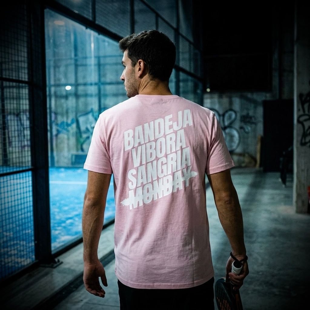 Bandeja Vibora Sangria Monday Padel Tee | LobStory