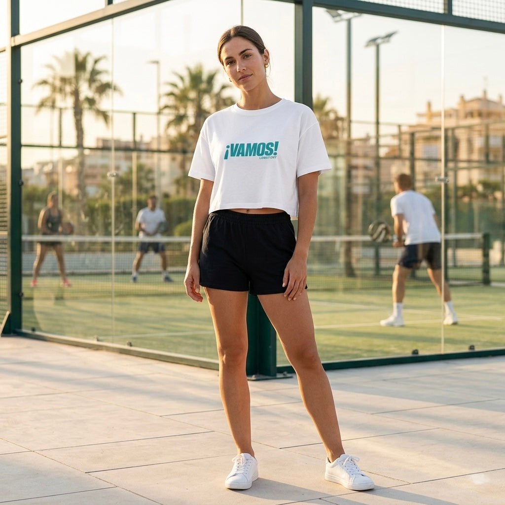 ¡VAMOS! Crop Top | The Ultimate Padel Lifestyle Essential by LobStory