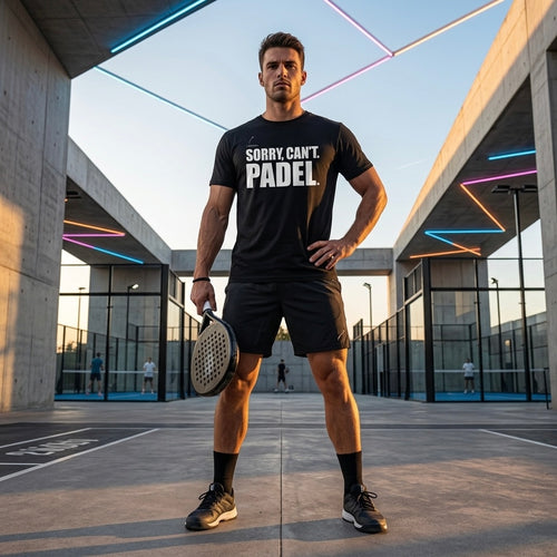 SORRY, CAN'T. PADEL. Unisex tee | LobStory
