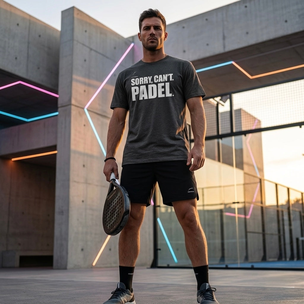 SORRY, CAN'T. PADEL. Unisex tee | LobStory