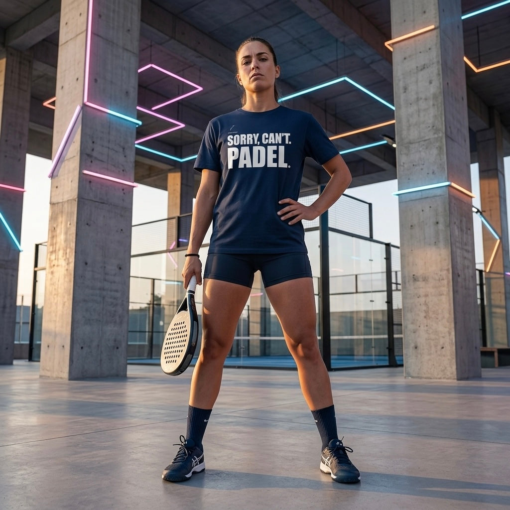 SORRY, CAN'T. PADEL. Unisex tee | LobStory