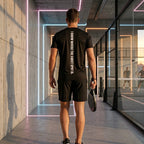 SWEET SPOT Performance Mesh Tee | Black | Elite LobStory Padel Wear