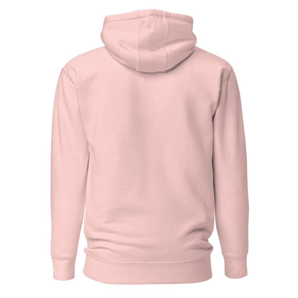 Back view mockup of a premium heavyweight padel lifestyle hoodie by LobStory.