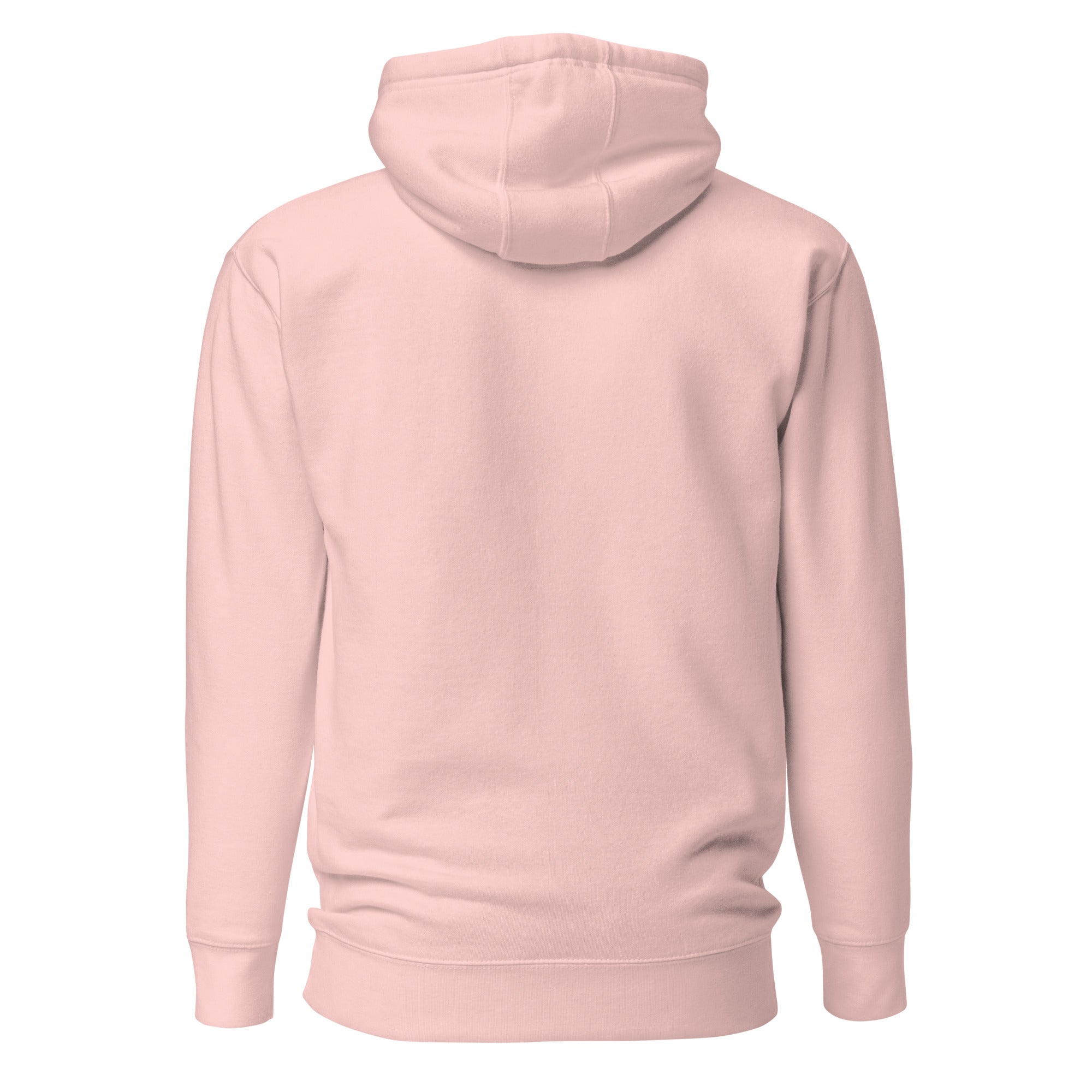 Back view mockup of a premium heavyweight padel lifestyle hoodie by LobStory.