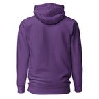 Back view mockup of a premium heavyweight padel lifestyle hoodie by LobStory.